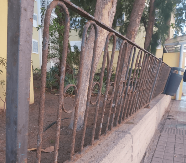 Imagen de la valla en cuestión / TA